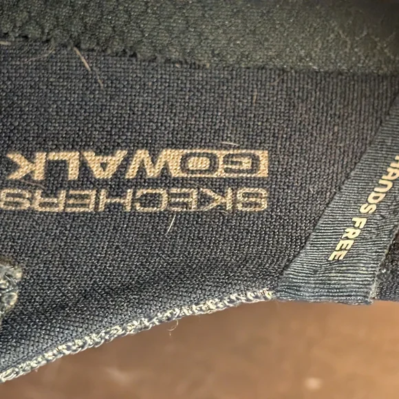 Skechers Hands Free Slip-ins GO WALK Joy Fantasia Navy Women's 7 Wide 124644W - Picture 9 of 9